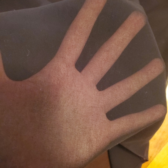 Diane von Furstenberg black sheer top tunic. Women size M - Picture 5 of 7